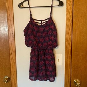 Purple romper
